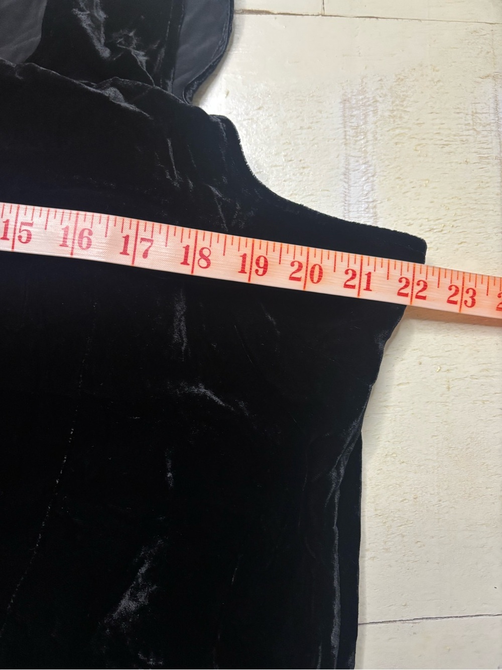 Citron Collection Black Velvet Sleeveless Maxi Dress Cotton Silk Blend Size XL - Picture 5 of 8